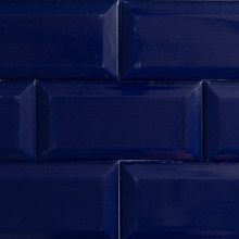 Madeira Beveled Wall - Blue Glossy