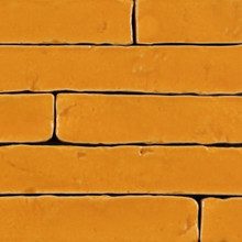 Mateo Rainbow Glazed Brick - Marigold Glossy