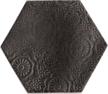 Porto Daphne - Black Doily Undulating