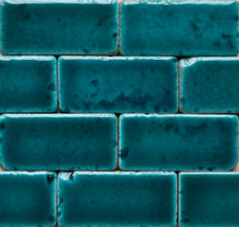 Helio Rustic Glazed Terracotta - Turquesa Glossy