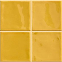 Hugo Gravar - Mustard Glossy 4x4" Scored