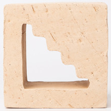 Amparo Breeze Block - Short Stair Straw Natural