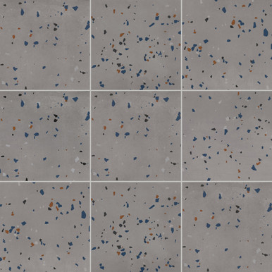 Bristol Maxim - Dark Grey Speckle Matte Glazed Porcelain Tile