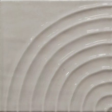 Pacifico Estuary - Curved Greige Glossy