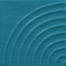 Pacifico Estuary - Curved Teal Matte