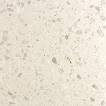 Aggregato Terrazzo - Bianco Carrara 25 Brushed