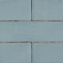 Classic Tile Ox - Sky Blue Glossy