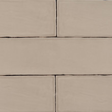 Classic Tile Ox - Taupe Glossy