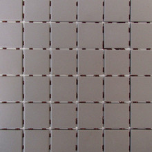 Eden Porcelain Mosaic - Taupe Unglazed