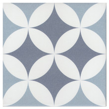 Chateau Motif - Gilly Blue Matte