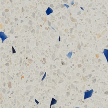 Gemma Luce Terrazzo - Sapphire Glass Honed