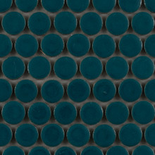 Umi Glazed Penny - Teal Glossy