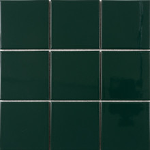 International Basic Glazed Square - Hunter Green Glossy
