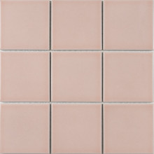 International Basic Glazed Square - Misty Pale Pink Glossy