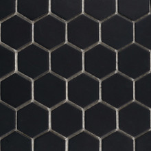 Atlantic Classic Glazed Hex - Black Matte