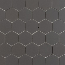 International Basic Unglazed Porcelain Mosaic - Black Straight Edge