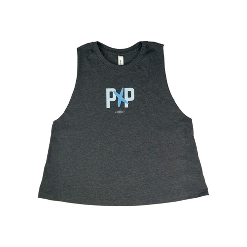 PxP (Racerback Deep Heather Tank)
