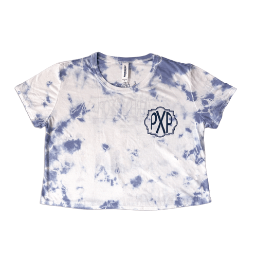 PxP The Work That Works (Crop Cloud Tie Dye Tee)