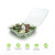 96 oz. Square Center Seal Multi-Purpose Package (8.625"x8.125"x3.375") | Count 200