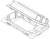 Single Row 3"  Cookie, Donut &  Sliced Loaf Angled Display Package | Count 275