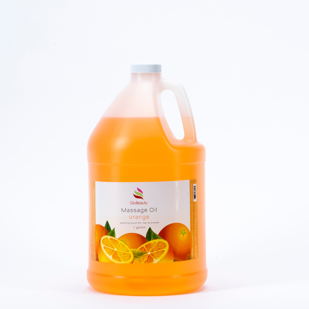 Globeauty Massage Oil Orange Soothing Touch For Men & Women 1 Gallon Global Nail Beauty Supplies