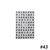 Nail Sticker #43