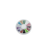 False Diamond Colors Round Case For Art Designs