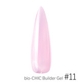 #11 bio-CHIC UV LED Builder Gel 2oz - Rose Pink Sheer
