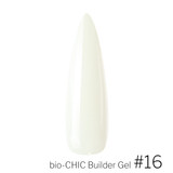#16 bio-CHIC UV LED Builder Gel 2oz - Soft White Oqua