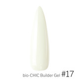 #17 bio-CHIC UV LED Builder Gel 2oz - Pure White Oqua