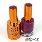 MD #K-031 Duo Gel Nail Lacquer