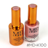 MD #K-100 Duo Gel Nail Lacquer