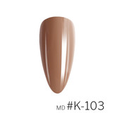 MD #K-103 Duo Gel Nail Lacquer