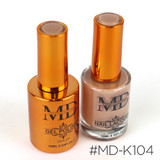 MD #K-104 Duo Gel Nail Lacquer