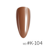 MD #K-104 Duo Gel Nail Lacquer