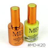 MD #K-020 Trio Set - Powder/Gel Polish/Nail Lacquer