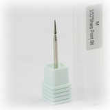 Nail Drill Bit - Sharp Point M Silver