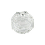 Empty Glass Container - Hexagon Shape #4