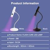 Touch Mini Flash Cure LED Lamp Gel / Builder Gel