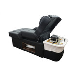 Shampoo Massage Waxing Pedicure Bed - Black