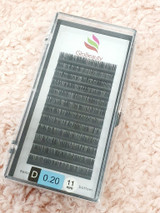 Eyelashes Classic D 0.2 11mm