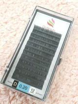 Eyelashes Classic D 0.2 12mm