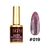 #019 - SG18 Super Glitter Gel 15ml