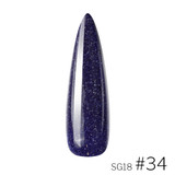 #034 - SG18 Super Glitter Gel 15ml