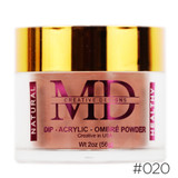 #M-020 MD Powder 2oz - Bronze Medal - Powder With Glitter