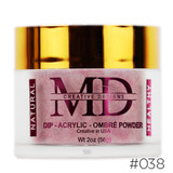 #M-038 MD Powder 2oz - Fuchsia Glitter - Powder With Glitter