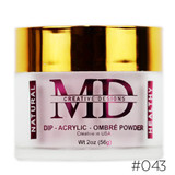 #M-043 MD Powder 2oz - Angel White - Powder With Shimmer