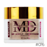 #M-076 MD Powder 2oz - Bronze Matte - Powder With Glitter