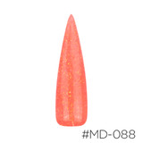 #M-088 MD Powder 2oz - Peachy Glitter - Powder With Glitter