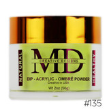 #M-135 MD Powder 2oz - Lemon Peel - Powder With Shimmer